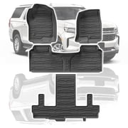 Floor Mats for 2021-2024 & Only 7 Seats (Not for 8/9 Seats) for Chevy Suburban/GMC Yukon XL(Only Yukon XL, Not Fit Yukon