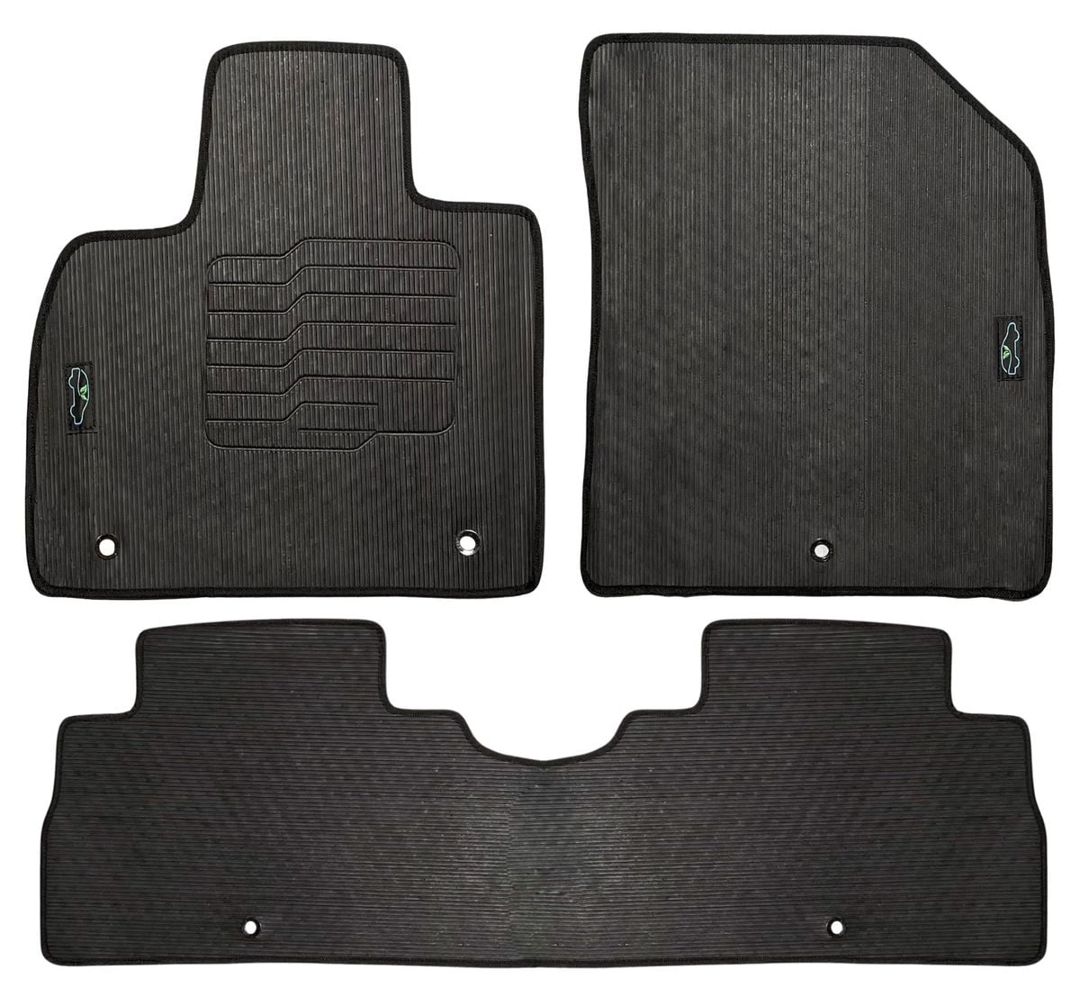 Floor Mats AllWeather for 2020 to 2024 Hyundai Palisade Front and
