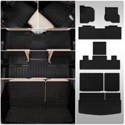 Bomely Floor Mats Compatible with 2018-2024 Ford Expedition Not for Max or L Models Cargo Mat Expedition 7 Seats Accessories