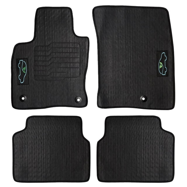 Ford Escape 20202023 Custom Fit Floor Mats All Weather, Safety Locks, Front and Rear