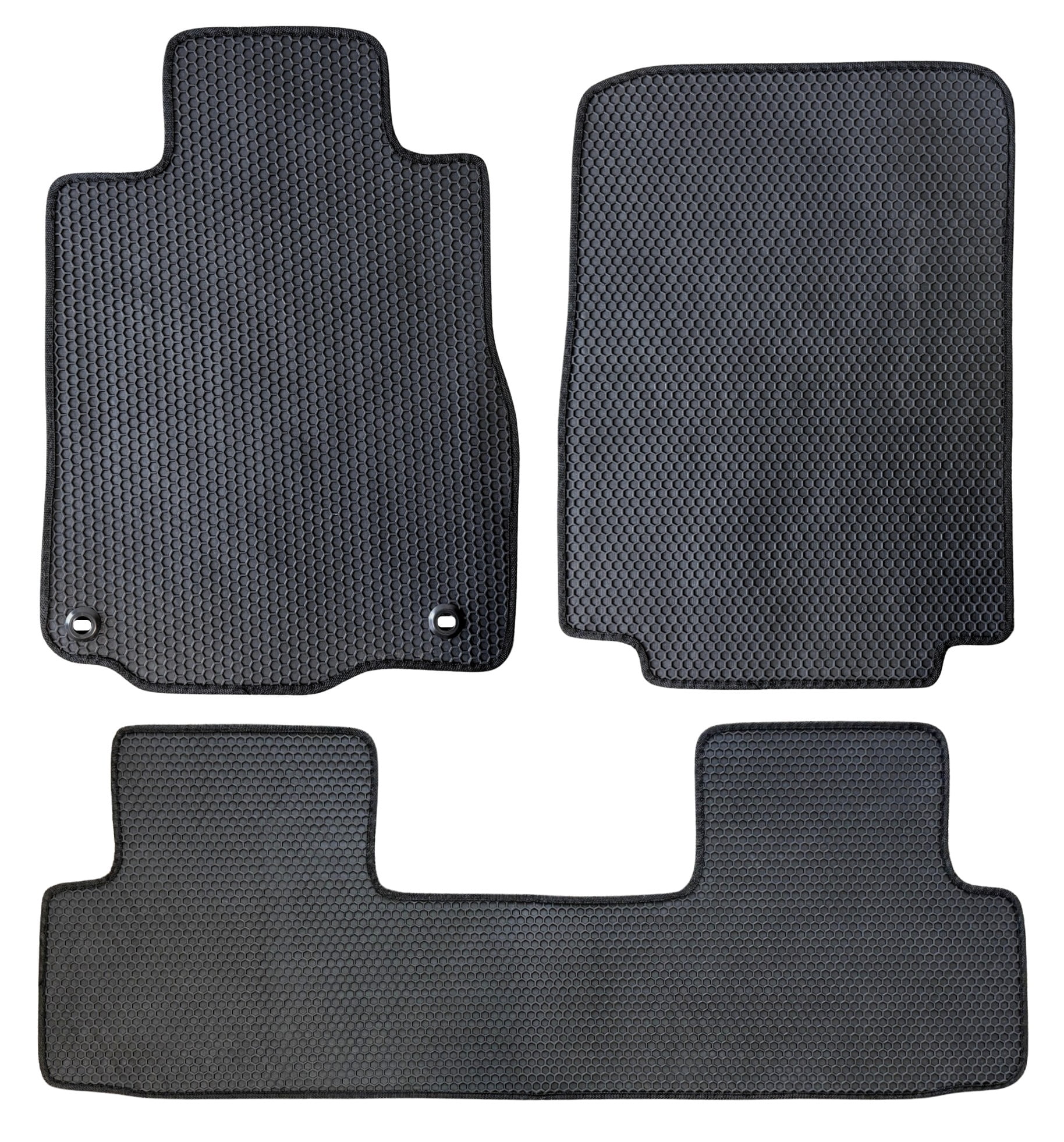 Floor Mats Custom Fit for Honda CR-V (2012 to 2016) All Weather, Front and Rear, ecoMats