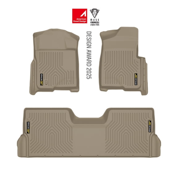 Floor Mats Fit for Ford F150 SuperCrew Cab 2009 2010 2011 2012 2013 2014 TPE Custom Fit All Weather Full Cover Protection Floor Liners 1st & 2nd Row Trunk Mats Accessories,alfombras para carro