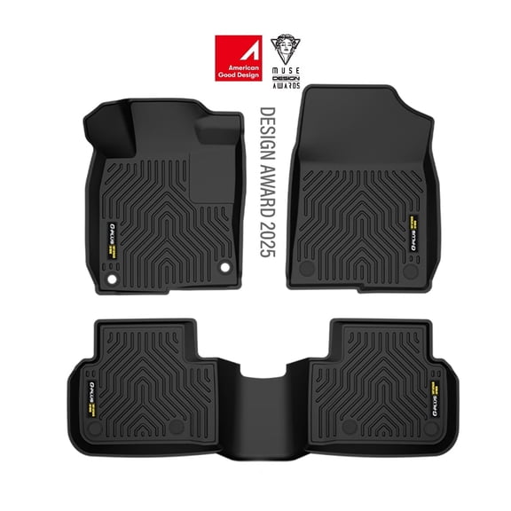 TPE Floor Mats Fit for Honda Civic 2022-2025,Fit Acura Integra 2023-2025 Fits Rear Seats W/o USB Ports,All Weather Protection Car Floor Liners
