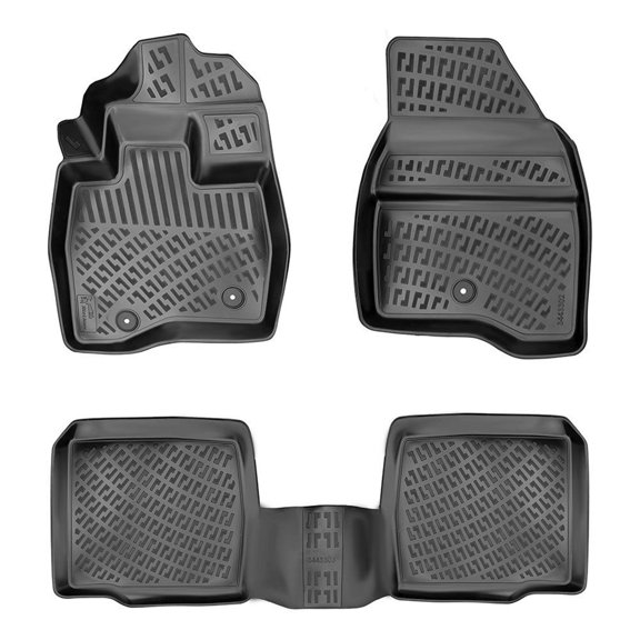 Ford Explorer 3D Floor Mat - Black, 5 Seats, USA Version | 2011-2019