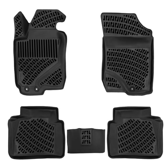 Kia Cerato 3D Floor Mat - Black | 2004-2009, Sd