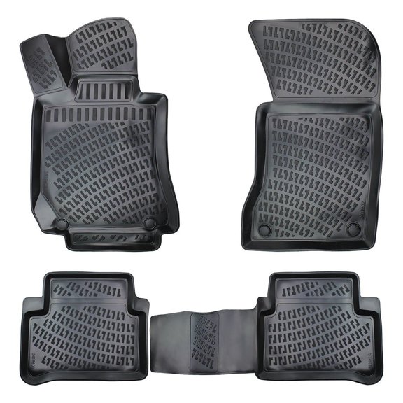 Mercedes E Class W210 3D Floor Mat - Black | 1996-2002, Sd
