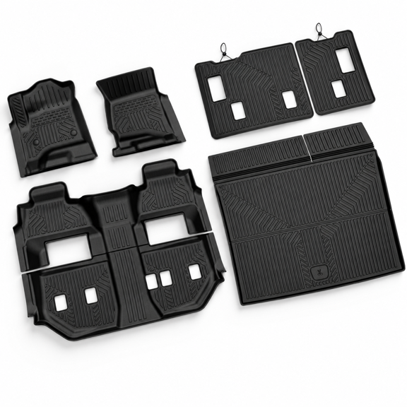 Floor Mats For 2015-2020 Chevy Suburban 7-seat Accessories