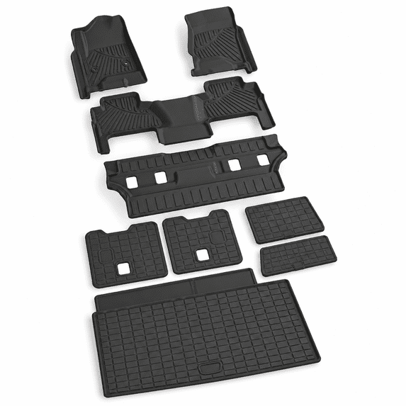 Floor Mats For Chevy Chevrolet Tahoe & Gmc Yukon (not Xl) 2015-2020 ...