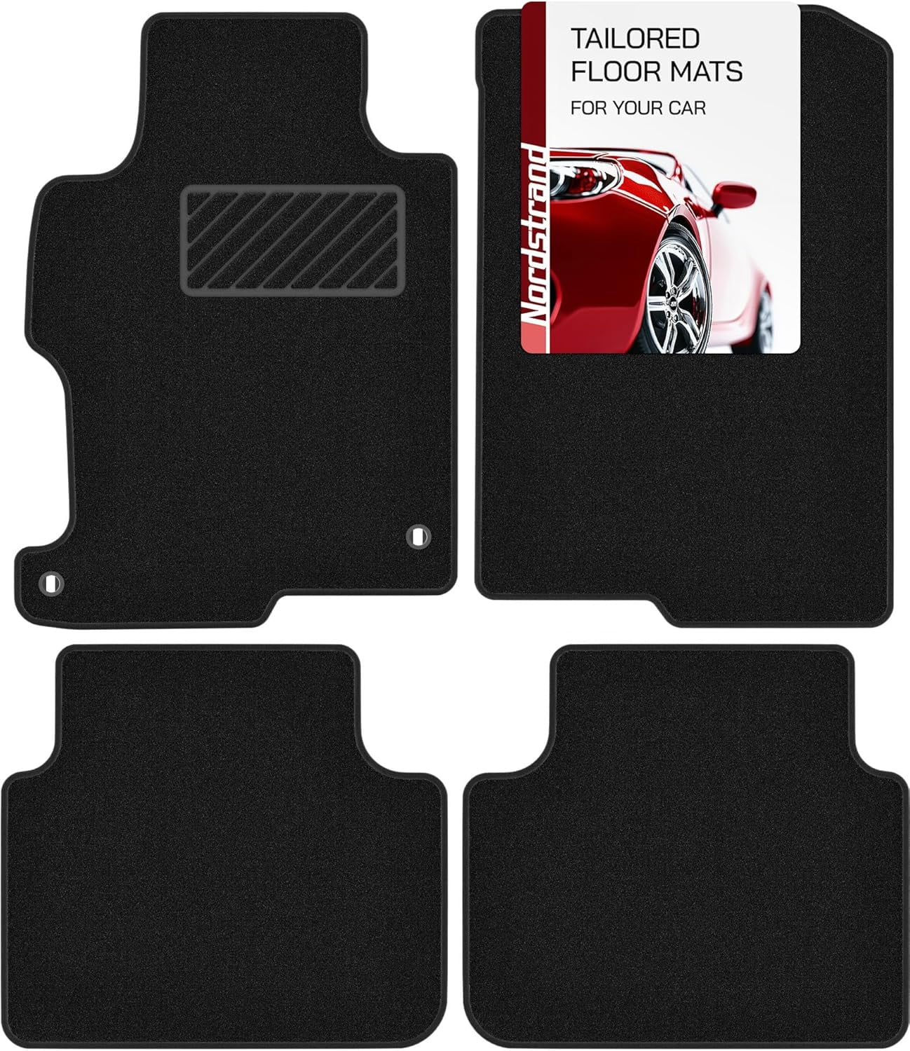 Floor Mats for Honda Accord 2013 2014 2015 2016 2017 Sedan - Tailored ...