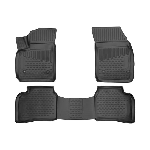 Floor Mats Liner For Cadillac XT4 SUV 20182023 All Weather Molded 3D