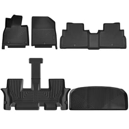 All-Weather TPE Cargo Mat For 2020-2025 Kia Telluride 7-Seat - Custom Fit, Waterproof Trunk Liner