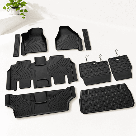 Floor Mats Set For 17-27 Chrysler Pacifica/Voyager (Only Gas) Custom ...
