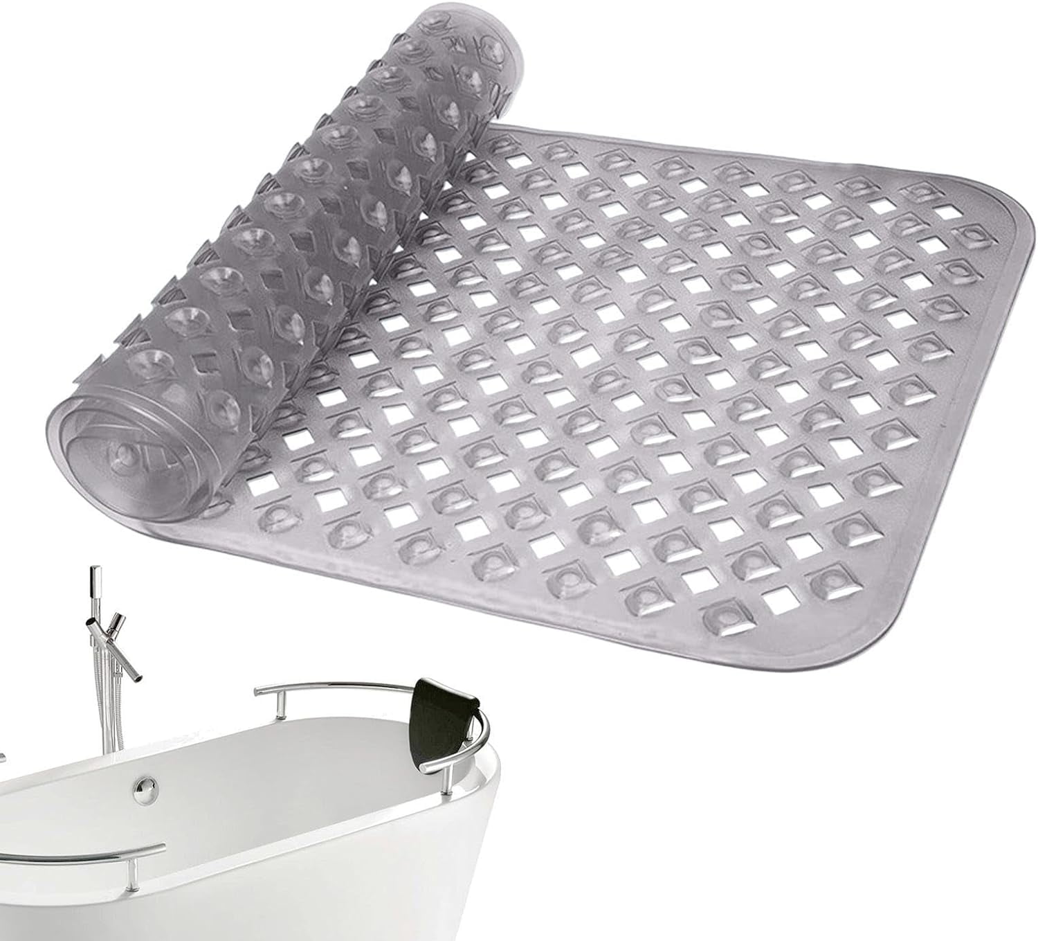 Floor Mats with Suction Cups Suction Bathtub Mat for Stable Shower