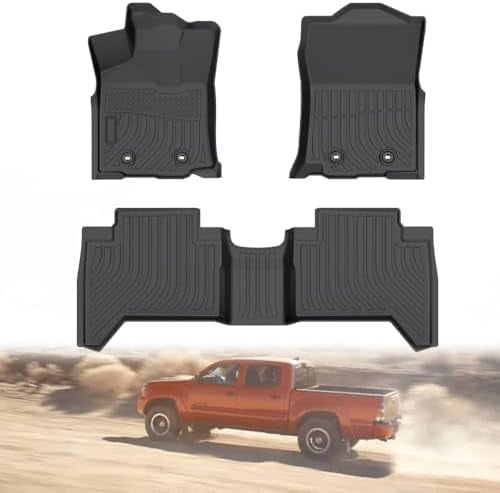 Floor Mats Toyota Tacoma 2016-2023 (Only for Double Cab and Automatic ...