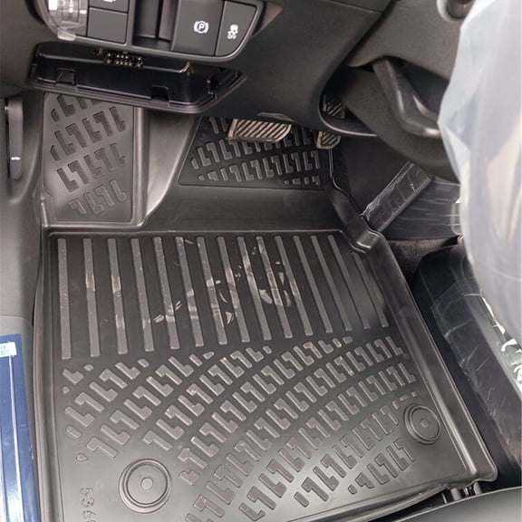 Kia Ev6 3D Floor Mat - Black | 2024 and Later