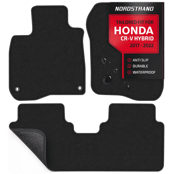Floor Mats for 2017-2022 Honda CRV - Custom 3D Fit, Waterproof