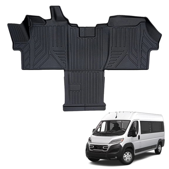 Floor Mats for 2018-2026 Dodge Ram Promaster 1500 2500 3500 TPE All Weather Guard Protector Floor Liner for 2025 Ram Promaster Accessories
