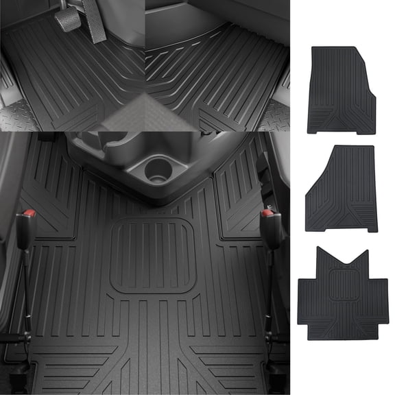 Floor Mats for 2018-2026 Freightliner Cascadia TPE All Weather Guard Protector Cargo Liner for 2025 Cascadia Accessories