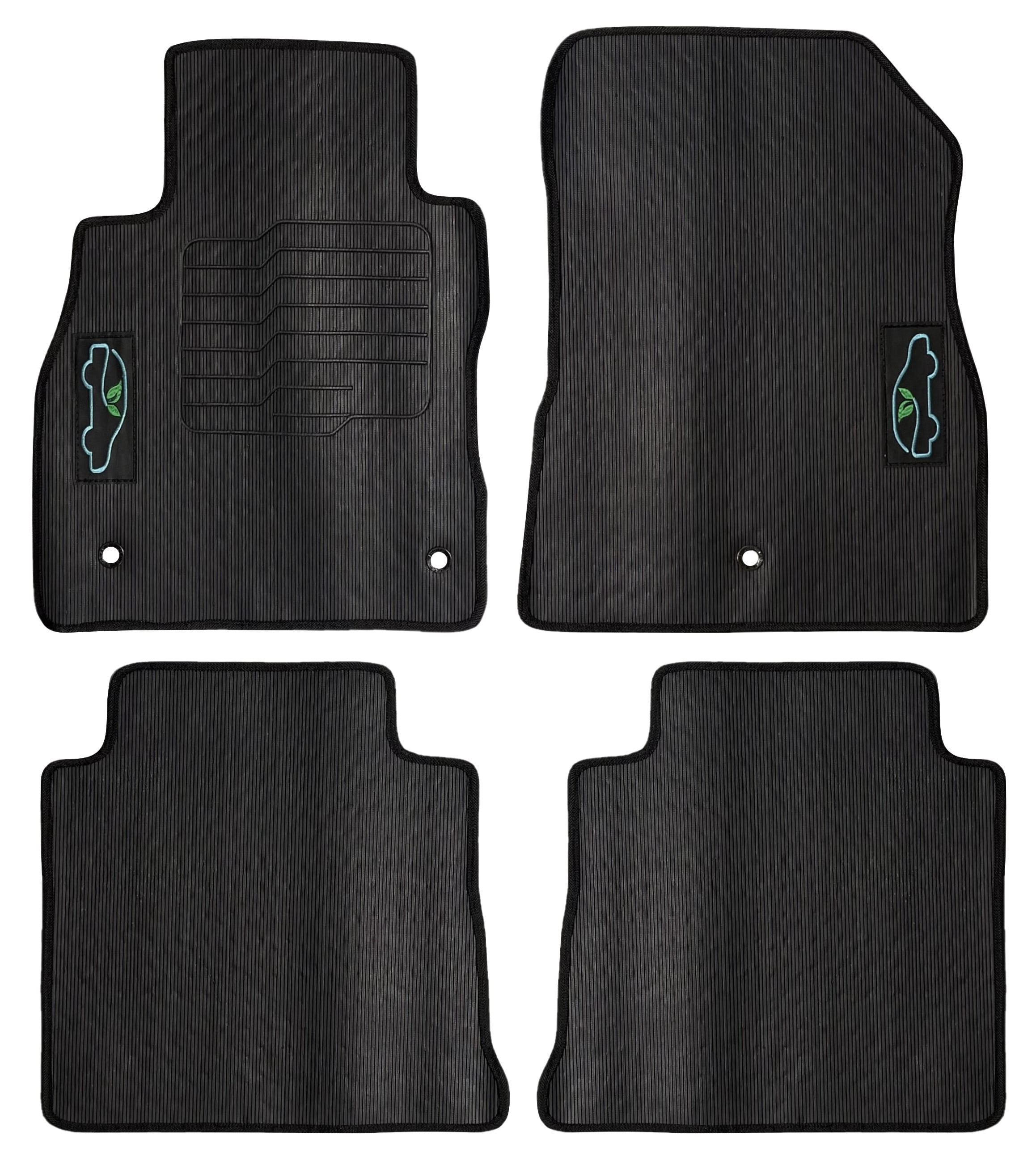 Floor Mats for 2018 to 2023 Nissan Kicks with Safety Locks Front and