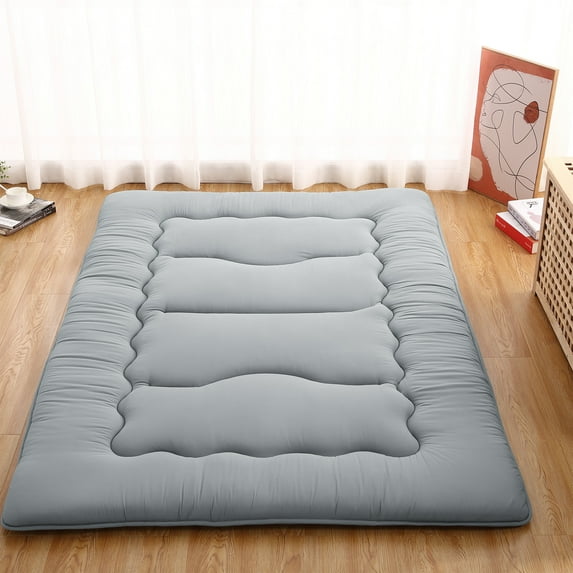 Floor Mattress Futon Mattress, Thicken Foldable Tatami Mat Roll Up Sleeping Mattress