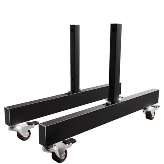 Floor Mirror 360 Swivel Rolling Base with Lockable WheelCompatible Wall MirrorsBlack$$Electronics Accessories