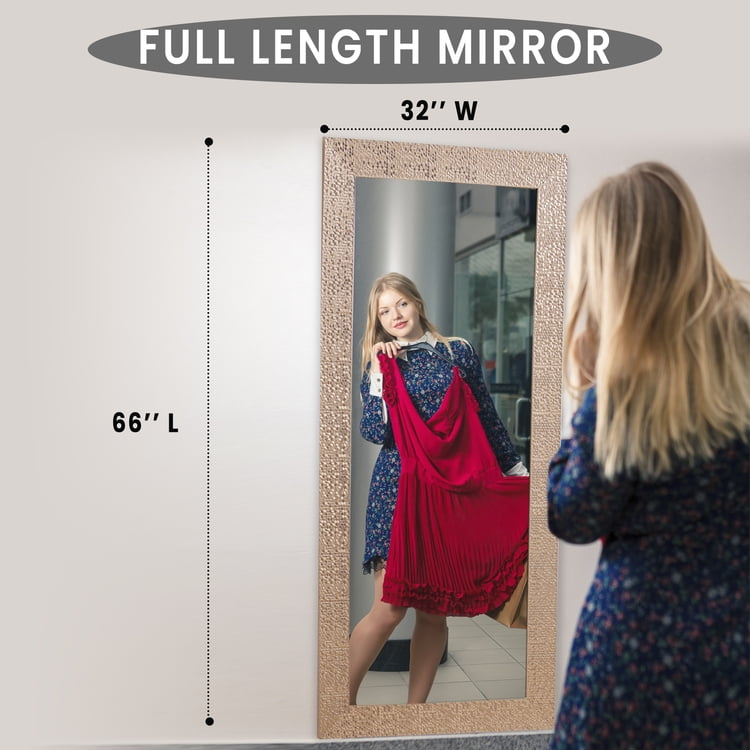 Floor Mirror, Full length Mirror, Mosaic Style Full Body Mirror for