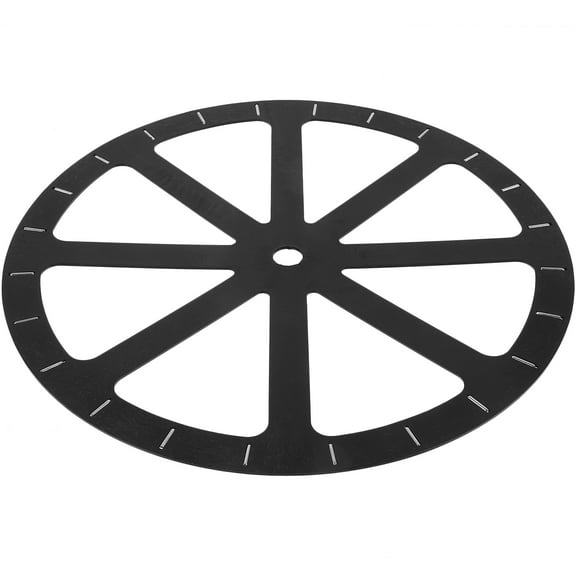 STRANDCHIC 360 Rotating Round Display Stand for Floor Mirrors with Plastic Base, Smooth for Easy Viewing