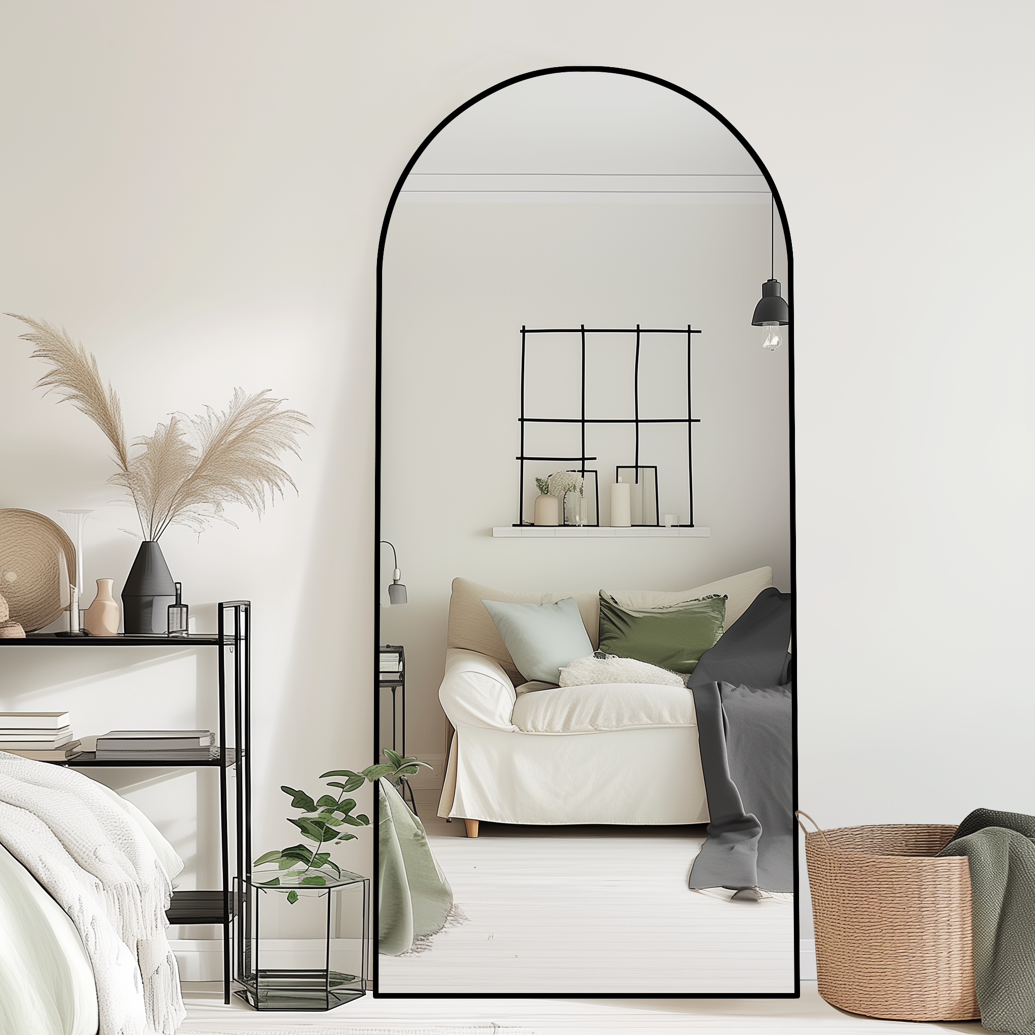 Floor Mirrors, 71"x32" Full Length Mirror Full Body Mirror with Stand ...