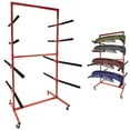 thumbnail image 1 of Reykilor Floor Mobile Bumper Storage Rack, Heavy Duty Utility Double Sided Bumper Cover Storage Dolly with Wheels Space Saving for Automobile Parts, 1 of 12