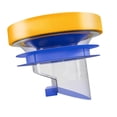 thumbnail image 1 of Floor Outlet Drain Pipe Flange Rings with Backflow Prevention Valves Toilet Bowl Gasket Flange Rings Easy to Install, 1 of 9