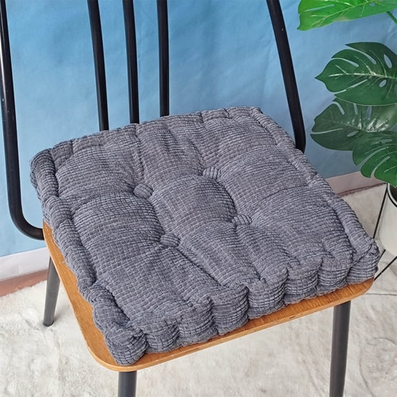 Floor Pillow and Cushion, Large Meditation Chair Cushions, Thick Square Seat Pad, Soft Velvet Tufted Seating Pouf, Corn Kernel Cushion, for Yoga Bench Rocking Chair Room Tatami Sofa