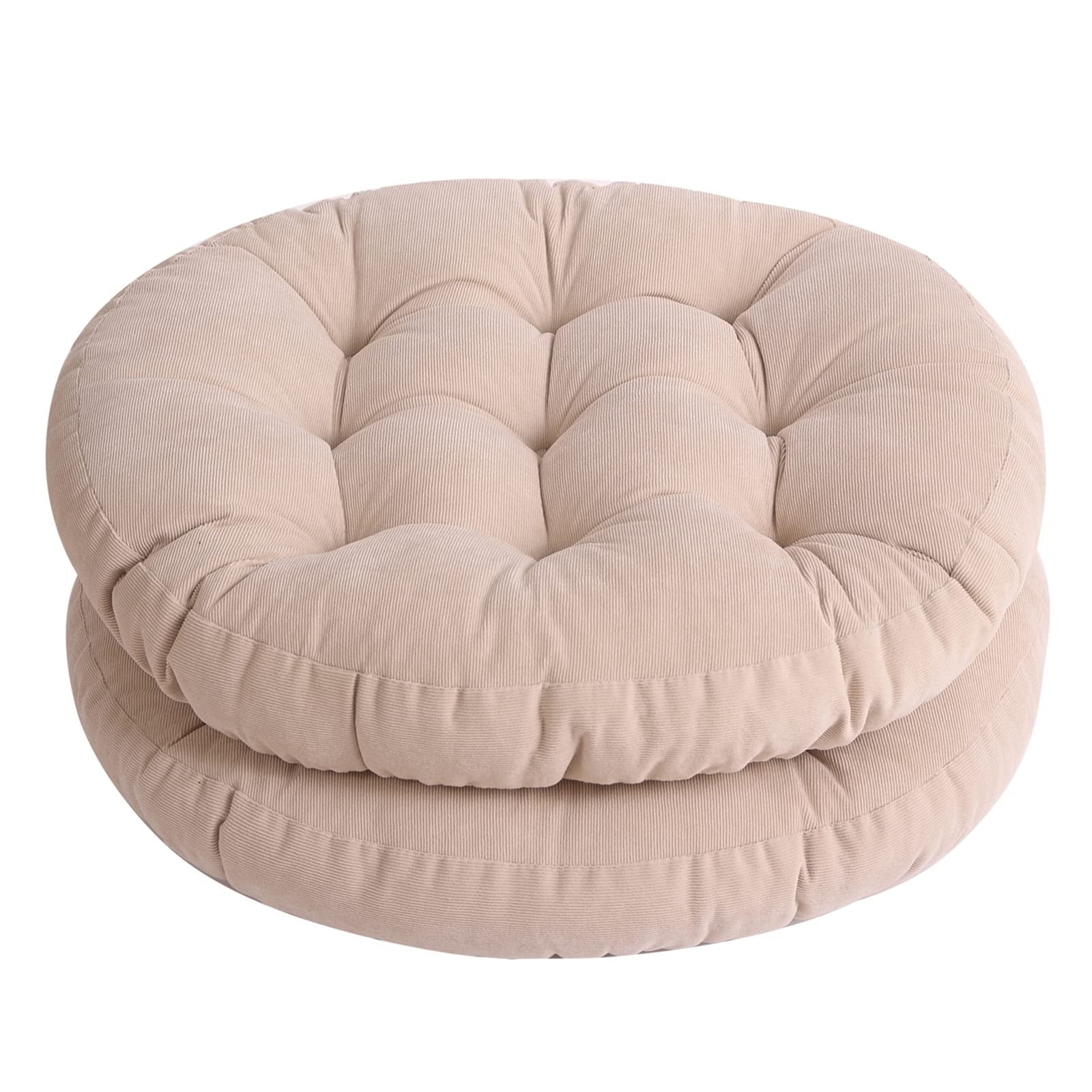 Floor Pillow Cushion Round Seat Cushion Outdoor Floor Pad Meditation