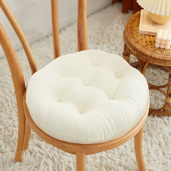 Floor Pillow for Sitting on Floor, Corduroy Floor Mat with Pearl Fluff Filling, 40x40x6 Cm Thick Tatami Style Cushion for Reading, Yoga, and Board Games in Living Room or Balcony,Vsgery