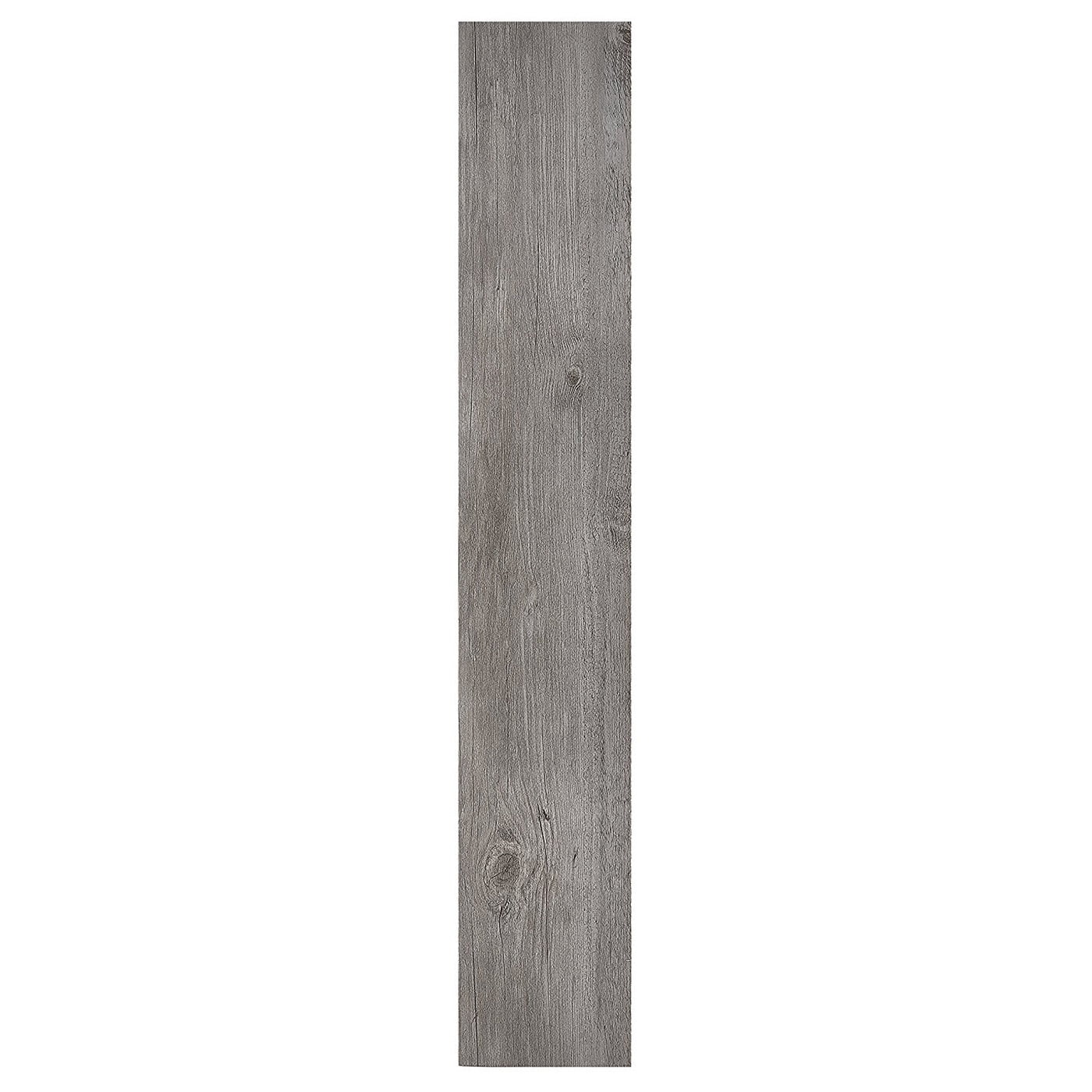 Floor Planks Do it Yourself Peel N' Stick Vinyl Wood Look Planks (6" x 36", 3-Pack, Light Gray Oak)