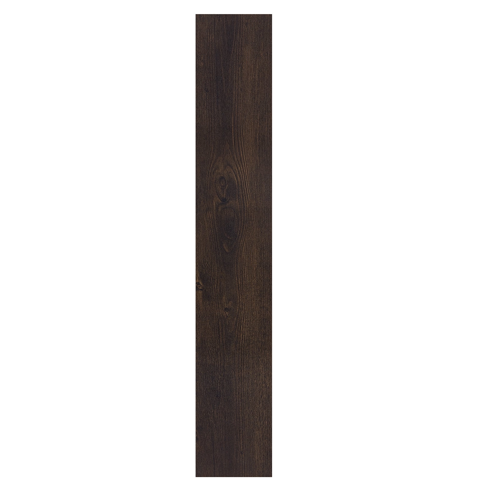 Espresso Brown Self-Adhesive Vinyl Plank Flooring 6" x 36"