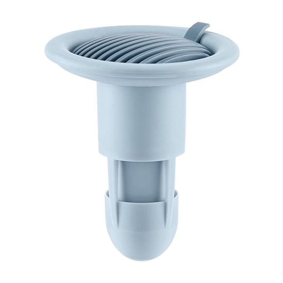 Floor Plug Sewer Plug - Innovative Plastic Drain Seal for Odor and Debris Prevention, Ideal for Home Use in Bathrooms and Kitchens - Durable, Cost - Effective Solution,Blue