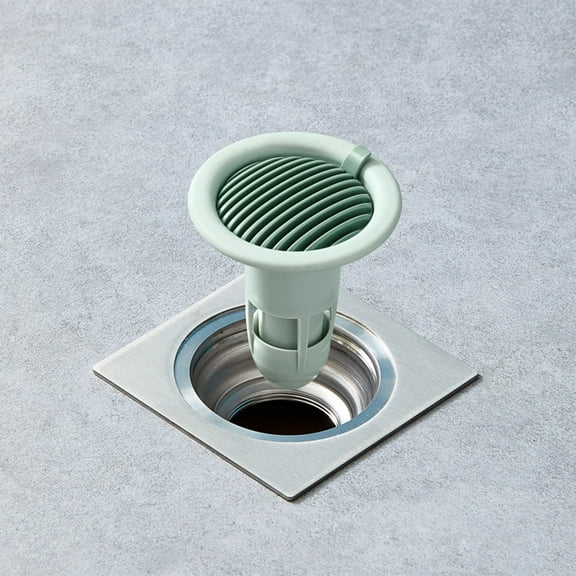 Floor Plug Sewer Plug, Plastic Drain Stopper, Sealing Technology, Odor & Debris Blocking, Easy To Use, Suitable For Bathroom Kitchen Tents