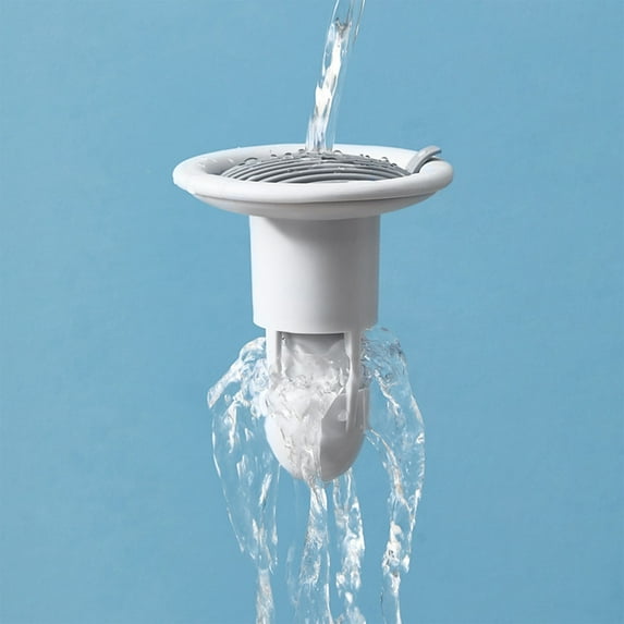 Floor Plug Sewer Plug, Plastic Drain Stopper, Sealing Technology, Odor & Debris Blocking, Easy To Use, Suitable For Bathroom Kitchen Tents