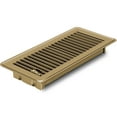 thumbnail image 1 of Floor Register 4x10 Inch Heavy Duty Floor Vents, Metal Heat Air Vent Covers Rust Proof Finish 4 x 10'' Floor Vent Covers for Home Heater Floor Registers Grilles & Vents, 1 of 7