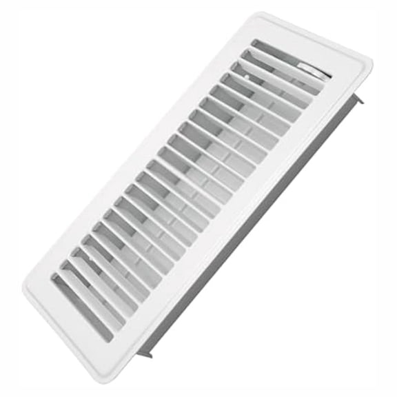 Floor Register 4x10inch- Metal Floor Vent Covers - Walkable Vent Covers for Home Floor - Air Vent Covers