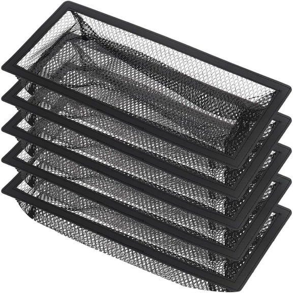 Floor Register Cover Trap,Floor Air Vent Cover Screen for Home Air Vent Filters 4-Pack Floor Vent Mesh Filters Net Trap… (4 x 12 Inch)