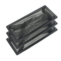 Floor Register Cover Trap, Vent Covers for Home Floor, Floor Air Vent Cover Screen for Home Air Vent Filters 3-Pack Floor Vent Mesh Filters Net Trap Floor Vent Covers (4 x 10 Inch)