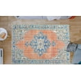 thumbnail image 1 of Floor Rugs, Large Rug, Easy To Clean Rugs, Saloon Rug, Medallion Rugs, Gift For Him Rugs, Orange Rugs, Vintage Style Rugs, Modern Rugs, 1.7'x2.3' - 50x70 cm, 1 of 9