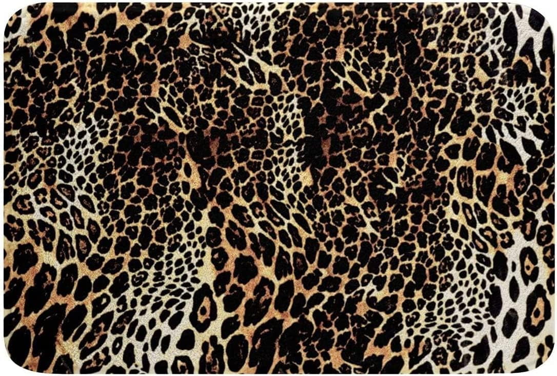 Floor Rugs Leopard Print Bathroom Rugs Luxury Cheetah Print Bath Rugs