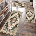 thumbnail image 1 of Floor Rugs Sets 3 Piece with Runner, Farmhouse Kitchen Rugs and Mats Non Skid Washable Runner Rug for Kitchen Sink Laundry, 1 of 12