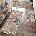 thumbnail image 1 of Floor Rugs Sets 3 Piece with Runner, Farmhouse Kitchen Rugs and Mats Non Skid Washable Runner Rug for Kitchen Sink Laundry, 1 of 12