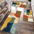 thumbnail image 1 of Floor Rugs Sets 3 Piece with Runner, Farmhouse Kitchen Rugs and Mats Non Skid Washable Runner Rug for Kitchen Sink Laundry, 1 of 12