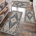 thumbnail image 1 of Floor Rugs Sets 3 Piece with Runner, Farmhouse Kitchen Rugs and Mats Non Skid Washable Runner Rug for Kitchen Sink Laundry, 1 of 12