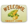 thumbnail image 1 of Floor Rugs Sweet Corn Farm Corn Door Mat,Non-Slip Area Rug Cartoon Corn Welcome Rug for Home Decor Living Room Bedroom Kitchen Front Porch Fruit Indoor Mat Machine Washable Carpet 16"×24", 1 of 4