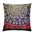thumbnail image 1 of Floor Seating Cushion Covers Only Round Throw Pillows Cover Boho Mandala Pouf Seat For Kids Outdoor Oversized Ottoman Hippie Decor Flower Printed (Pillow Cover Only, Without Filler), 1 of 5